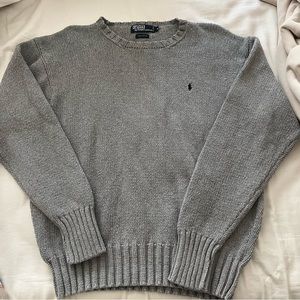 Polo Ralph Lauren Grey Knit Sweater